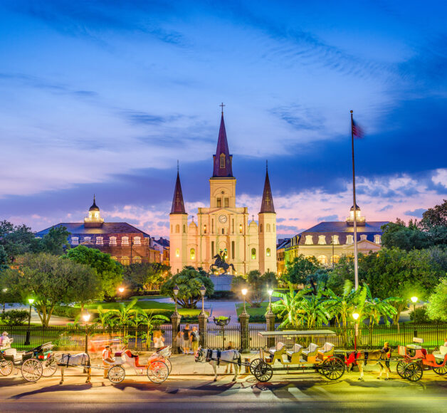 Image of St. Louis Cathedral and Jackson Square