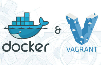 Docker and Vagrant logos