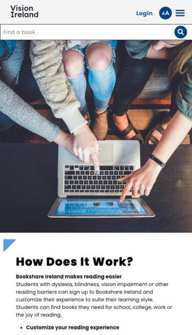 How Does it Work page for NCBI on mobile