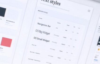 UX wireframes