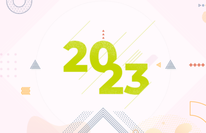 illustration of text that says 2023