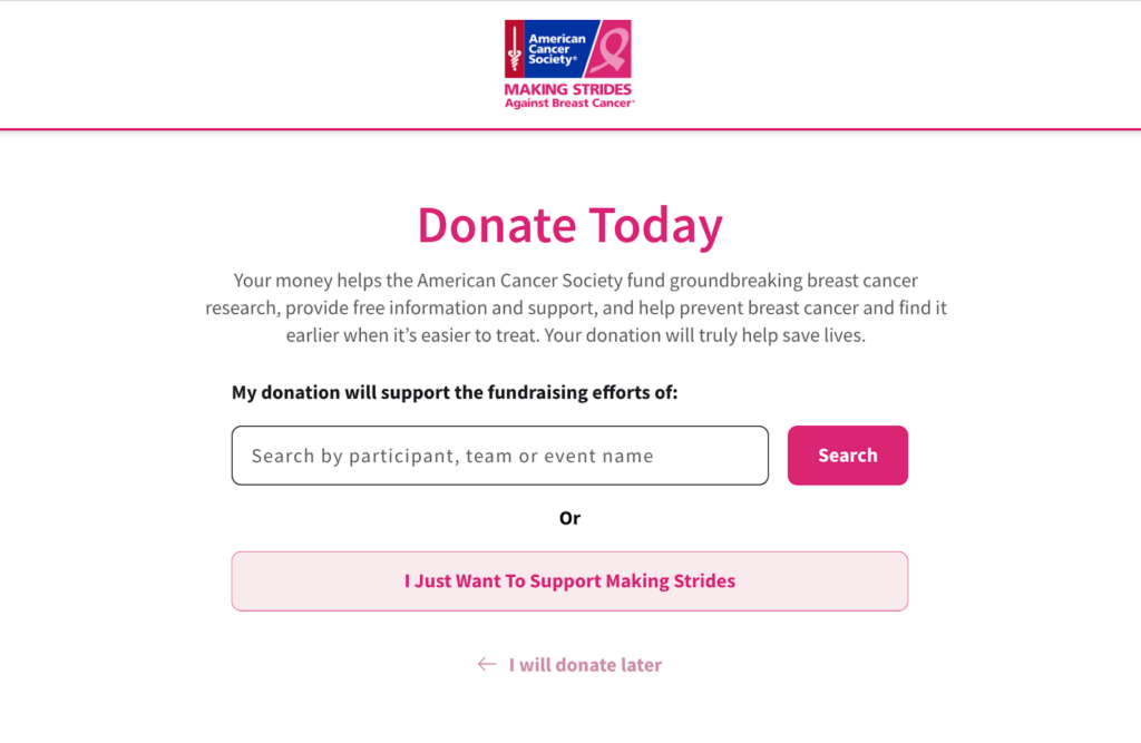 Cancer.org form