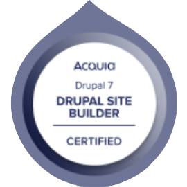 Acquia Drupal 7 Drupal Site Builder Certified