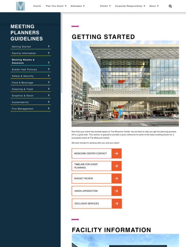 Moscone meeting planner guidelines