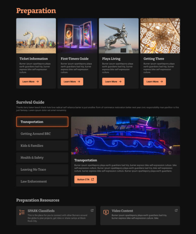 burning man survival guide