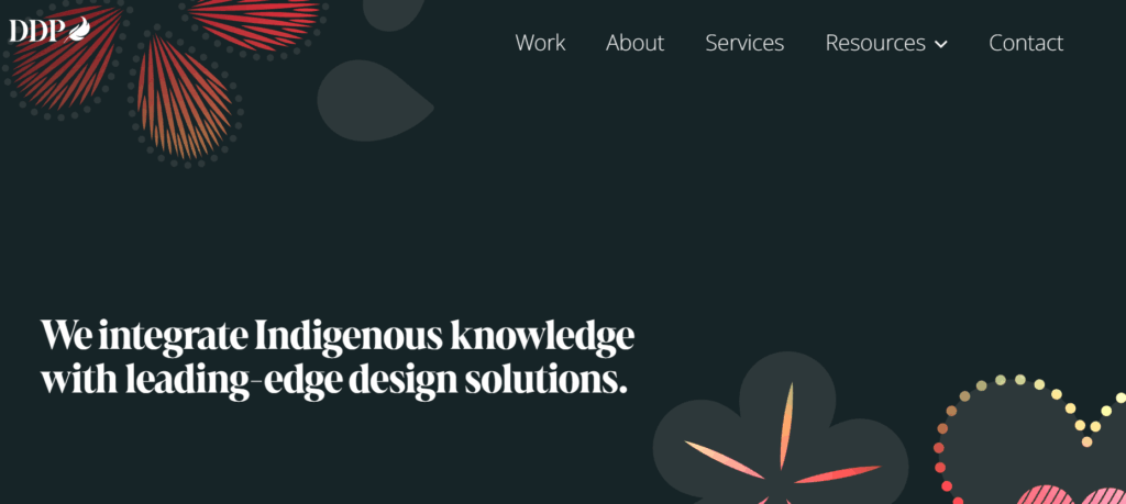 Design de Plume's website homepage