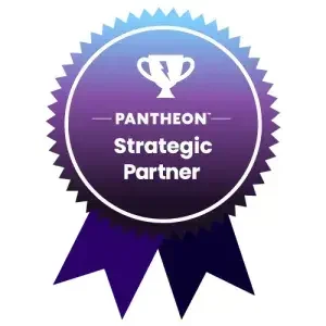Pantheon Strategic Partner badge graphic
