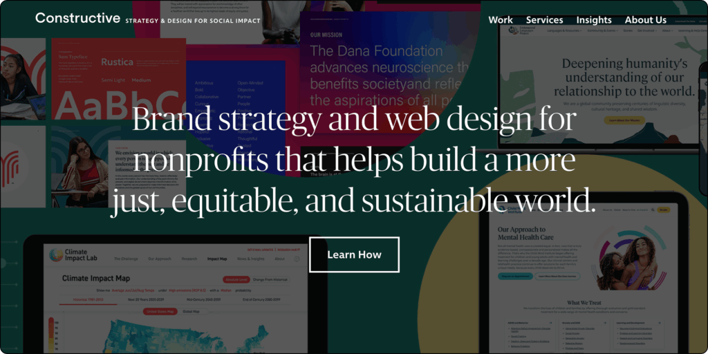 The Constructive website homepage