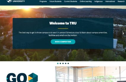 TRU homepage