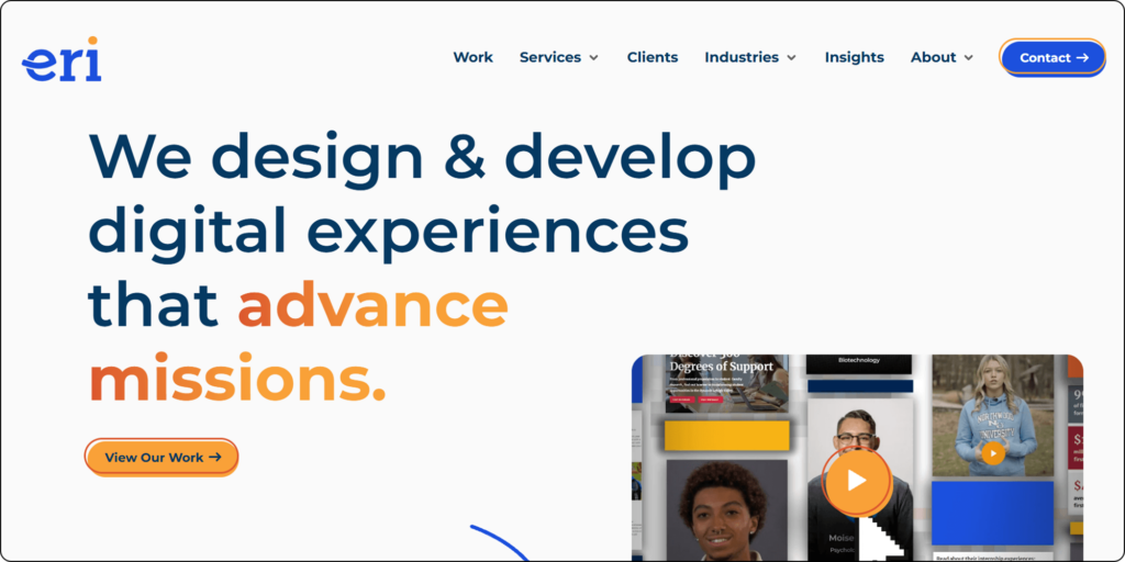 ERI Design homepage