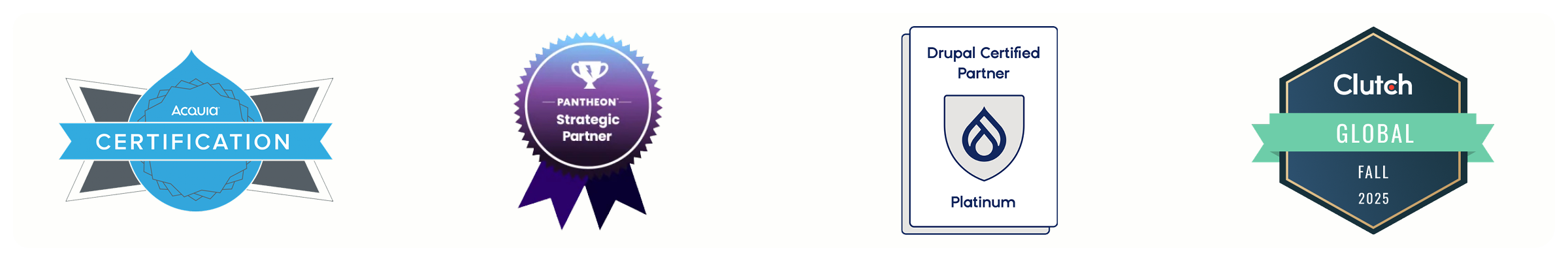 Kanopi's Drupal authority badges