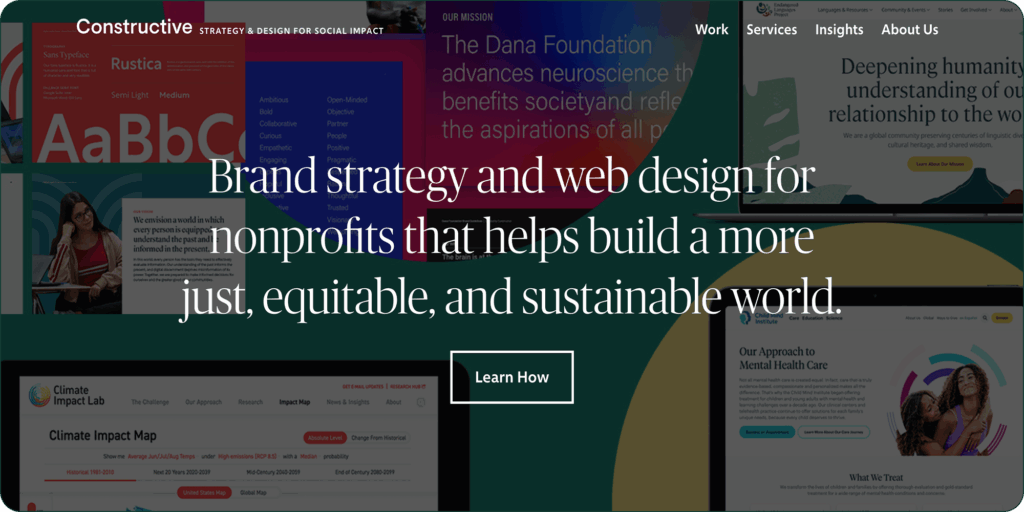The Constructive website homepage